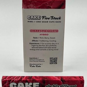 Cherry Pie Gelato Cake Carts
